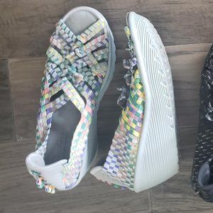 Two pair of Skechers Stretch Sandals